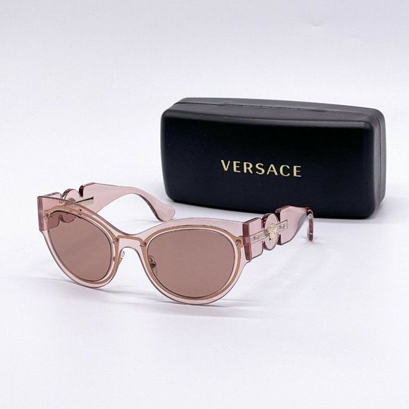 New Versace Pink 53mm Sunglasses With Full Box main image 5